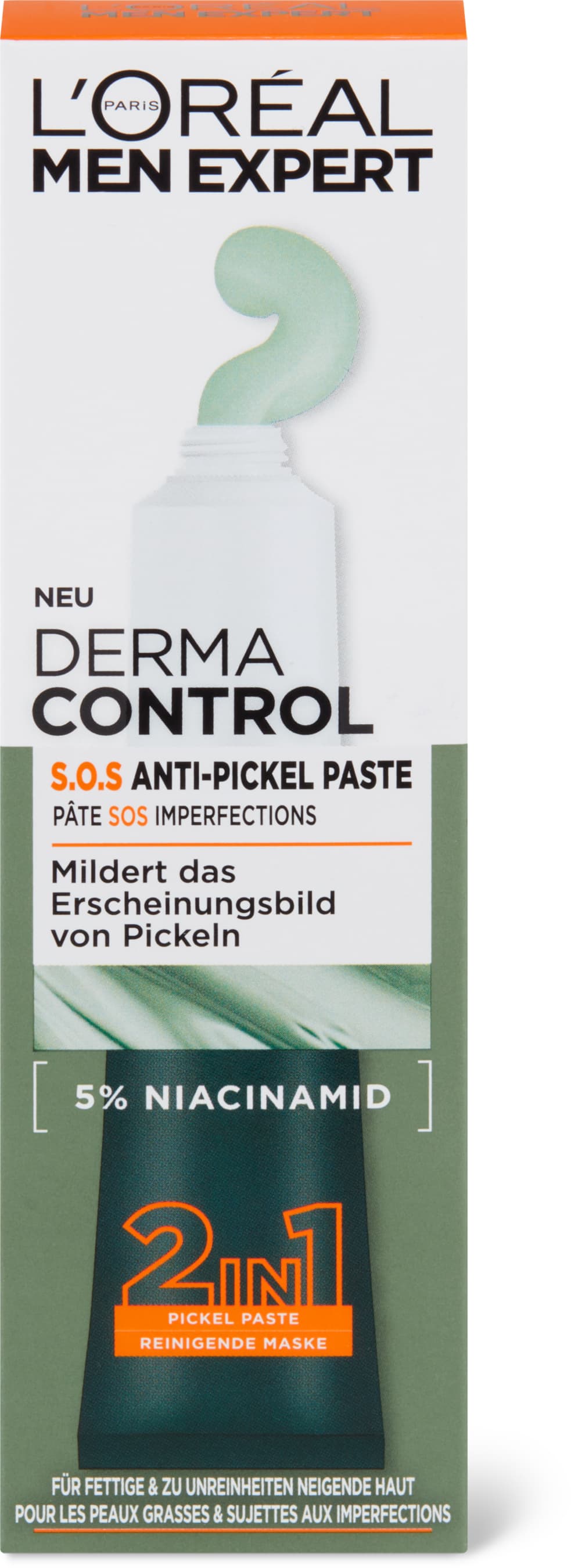 L'Oréal S.O.S 2in1 Anti-Pickel Paste 45ml